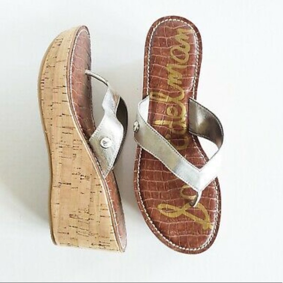 - Sam Edelman Romy Sandals in Silver - Picture 1 of 5